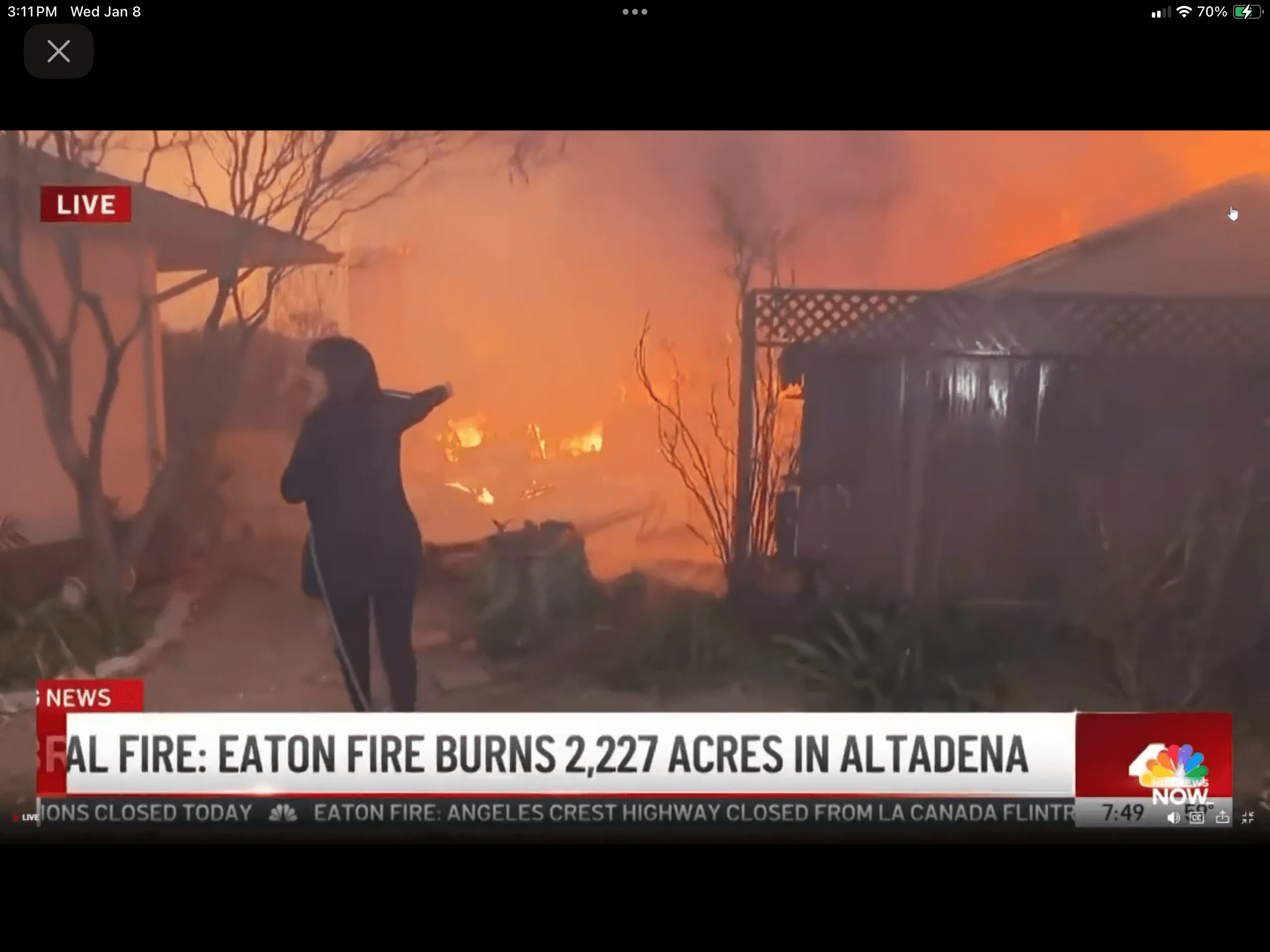 California wildfires live updates: At least 2 dead and over 1,000 structures destroyed in L.A. blazes