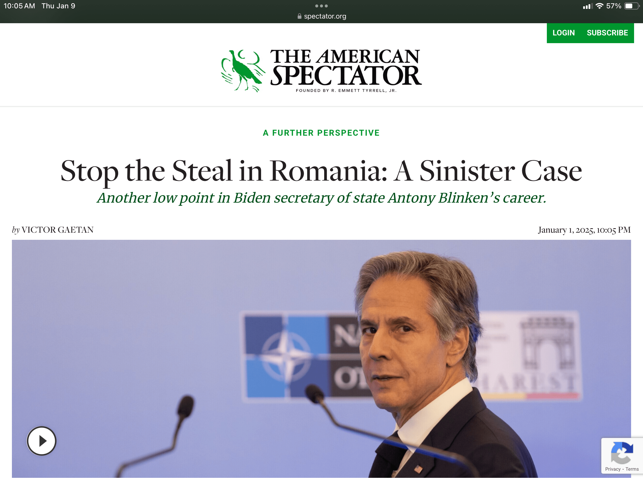 Stop the Steal in Romania: A Sinister Case