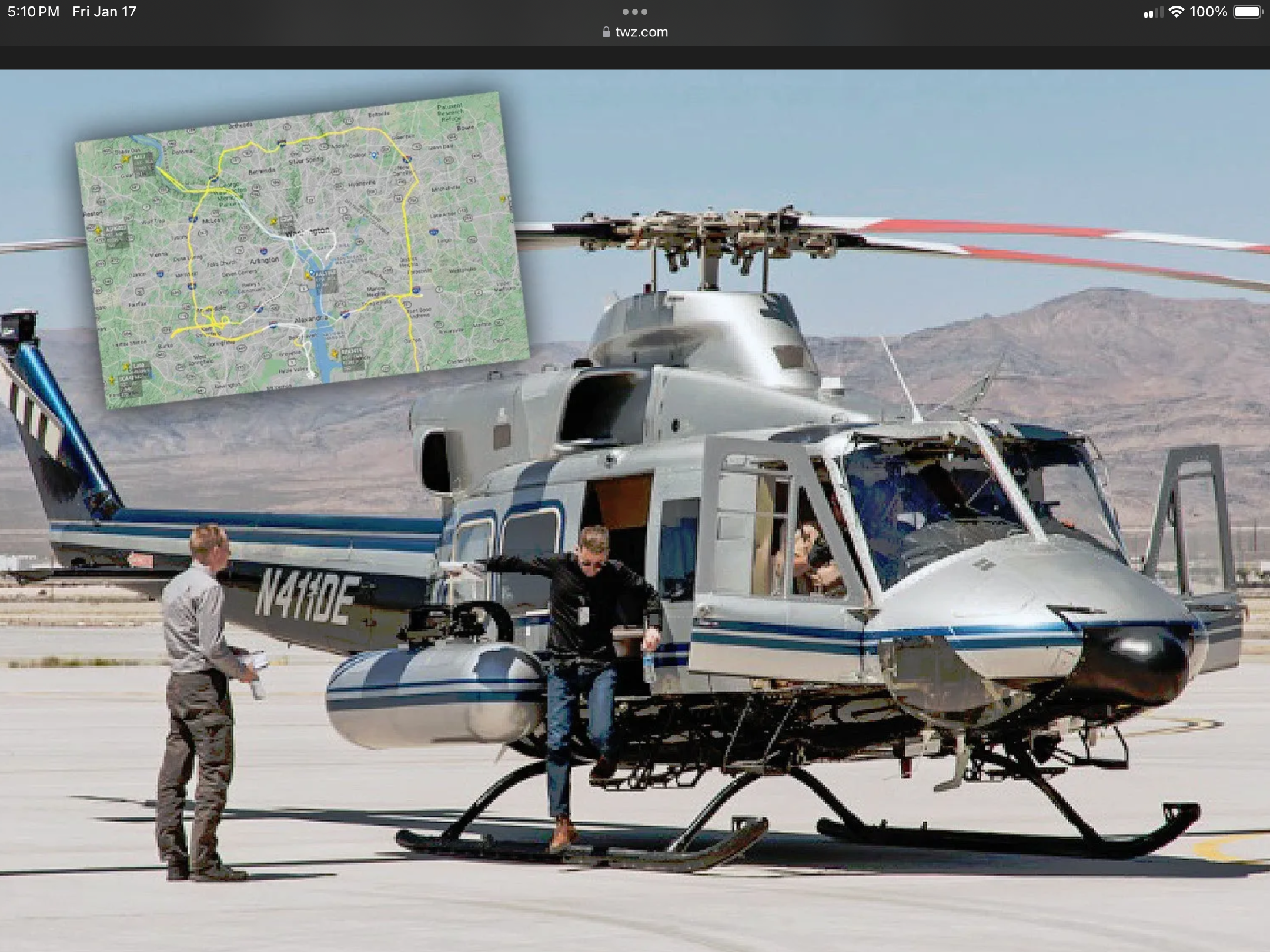 Nuclear Detection Helicopter Flies Mission Around Washington D.C. Amid Unrest (Updated)